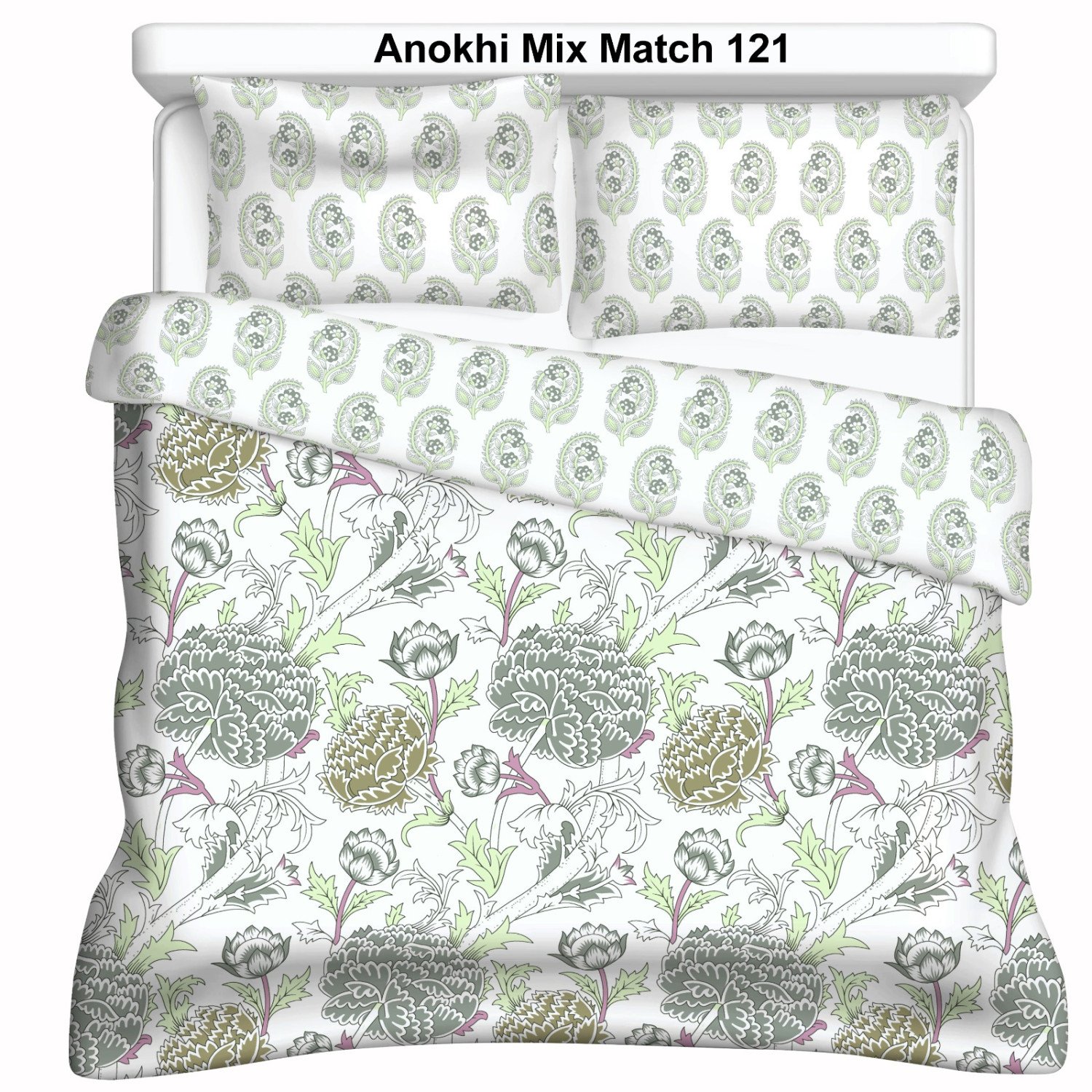 Bellacasa Jaipuri Cotton Dohar Set – Aves Lifestyle | Soft, Lightweight & Reversible
