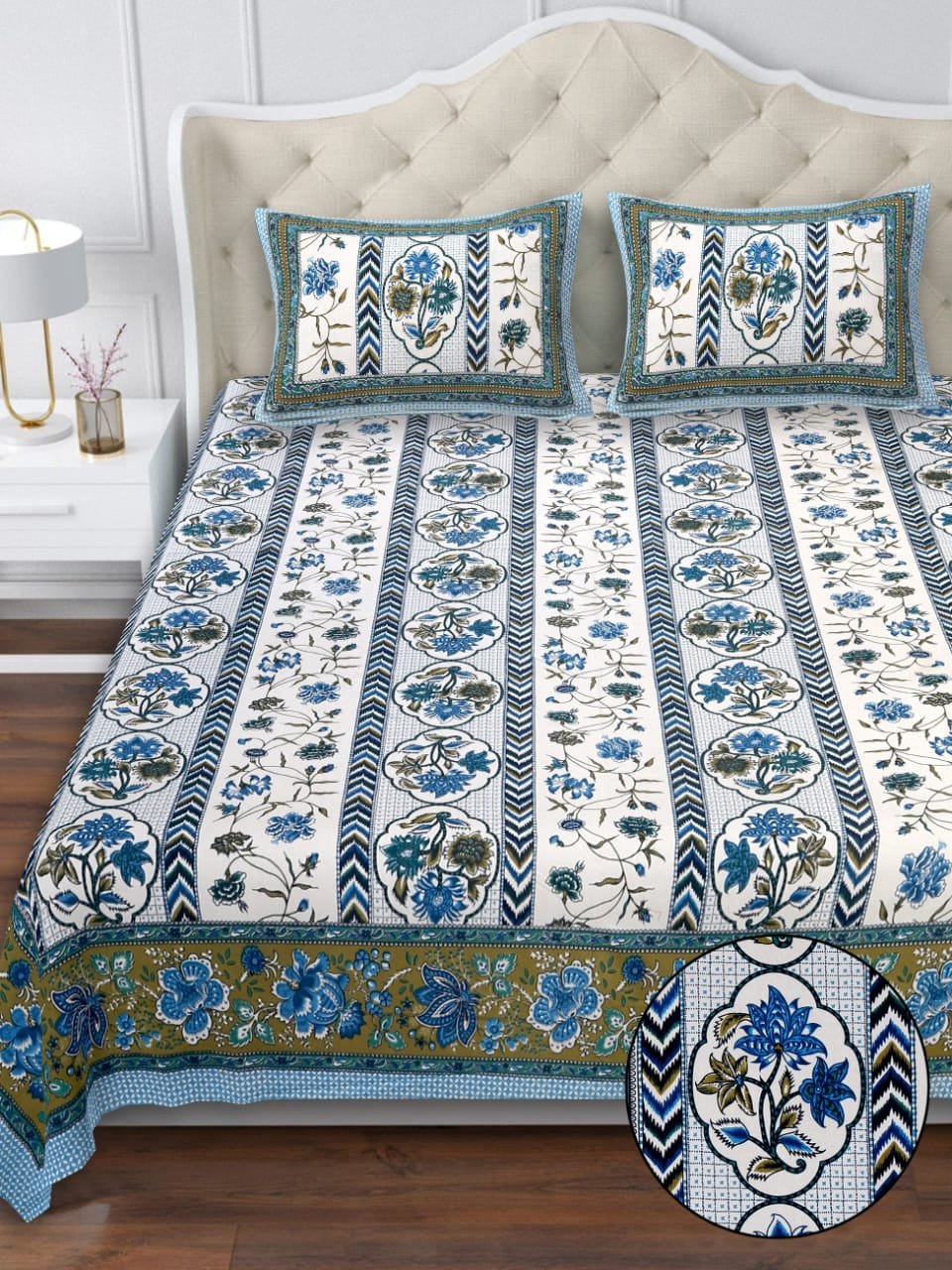 Aves Soft Touch – 108x108” Cotton Bedsheet