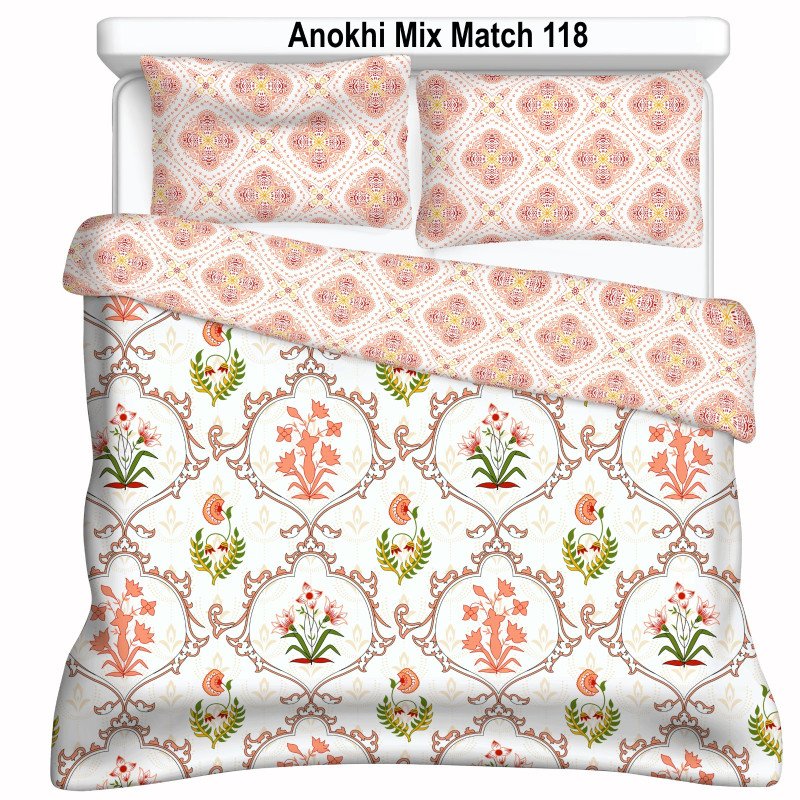 Bellacasa by Aves Lifestyle – Jaipuri Cotton Reversible Dohar Set for All Seasons