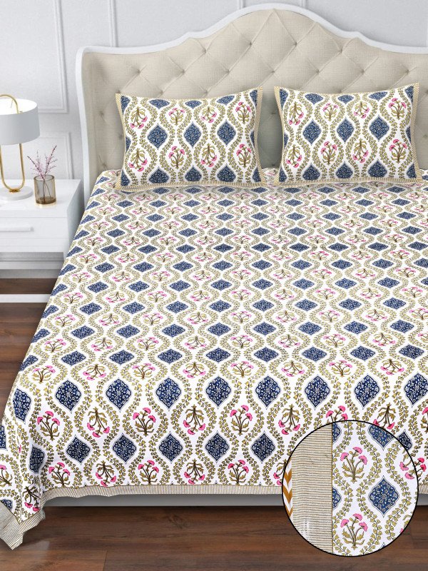 Aves Classic India – 100% Cotton Sanganeri Sheet